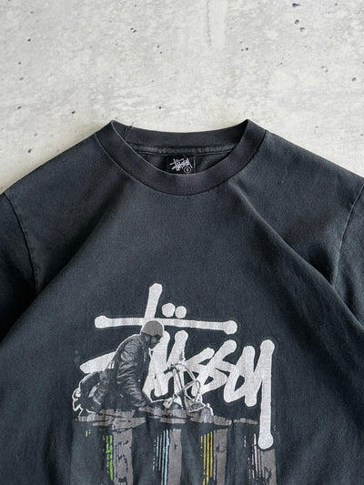Vintage Stussy Graphic T Shirt (S)