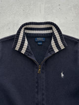 Ralph Lauren Chunky Knit Zip Up Jumper (S)