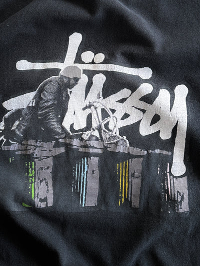 Vintage Stussy Graphic T Shirt (S)
