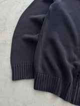 Ralph Lauren Chunky Knit Zip Up Jumper (S)