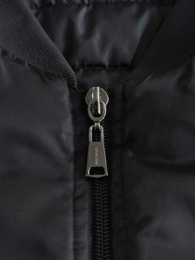 Balmain Nylon Zip Up Padded Jacket (M/L)