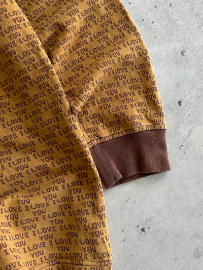 Supreme I Love You jacquard long sleeve T Shirt (L)