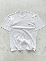 90's Valentino Lightweight V Neck T Shirt (M)