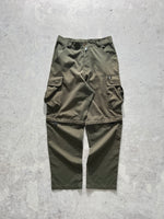 00's Nike ACG 2 in 1 cargo pants / shorts (W30 x L31)