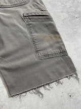 Vintage Carhartt baggy duck canvas shorts (W32)