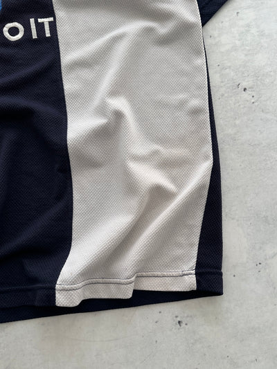 90's Nike Just Do It Colour Block Polo Shirt (L)