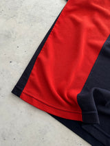 90's Nike Just Do It Colour Block Polo Shirt (L)