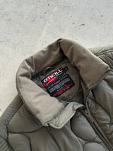 Vintage O'Neill cloud stitch Zip Up Quilted Gilet (XL)