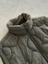 Vintage O'Neill cloud stitch Zip Up Quilted Gilet (XL)