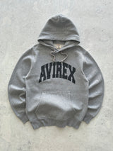 Avirex Spell Out Pullover Hoodie (L)