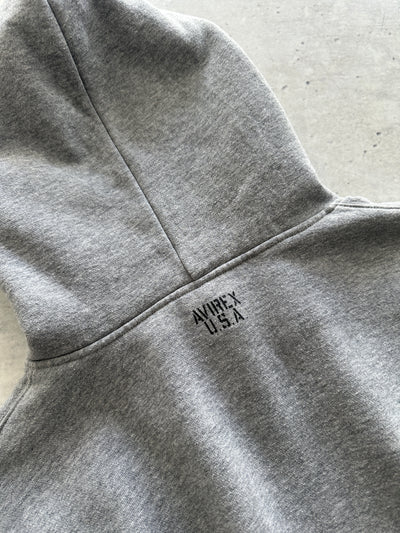 Avirex Spell Out Pullover Hoodie (L)