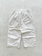 00's Nike Embroidered Swoosh 3/4 Track Pants (M)