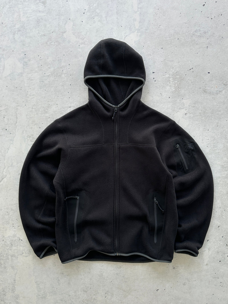 Arc'teryx Covert Polartec Zip Up Hooded Fleece (S)