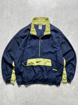 90's Nike 1/2 Zip Ripstop Pullover Jacket (M)