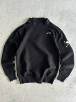 00's Oakley skull Mock Neck jumper (S)