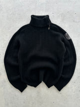 Diesel Chunky Wool Knit Turtle Neck Jumper (M)