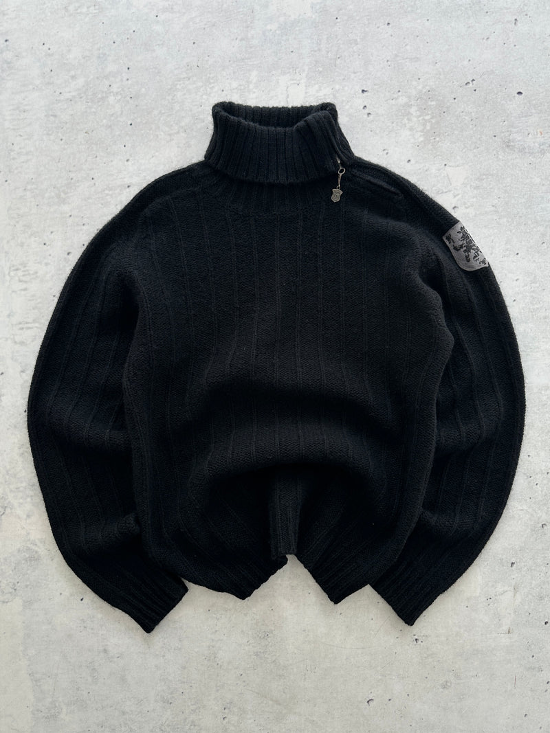 Diesel Chunky Wool Knit Turtle Neck Jumper (M)