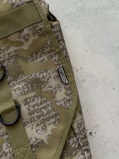 2008 Stussy x Futura design Camo Messenger Bag (One Size)