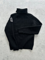Diesel Chunky Wool Knit Turtle Neck Jumper (M)