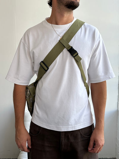 2008 Stussy x Futura design Camo Messenger Bag (One Size)