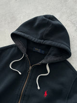 Ralph Lauren Heavyweight Zip Up Hoodie (M)