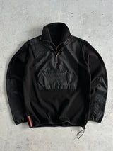 Prada Sport Double 1/4 Zip Knit Pullover Jumper (M)