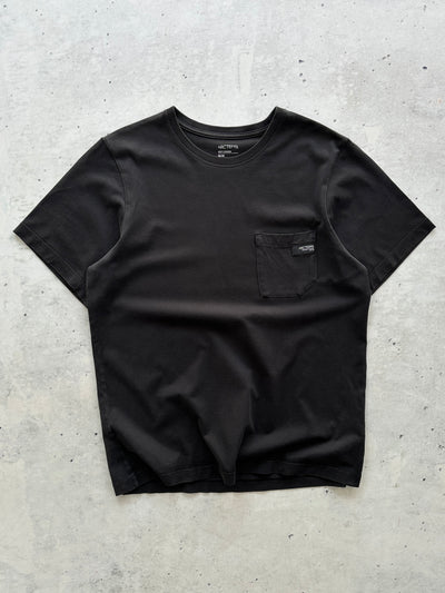 Arc'teryx front pocket spell out T shirt