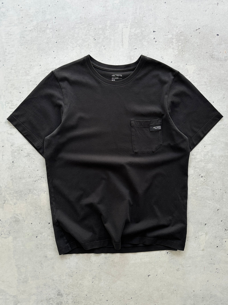 Arc'teryx front pocket spell out T shirt