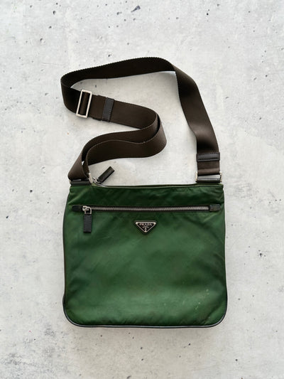 Prada Tessuto Nylon Crossbody / Shoulder Bag (One Size)