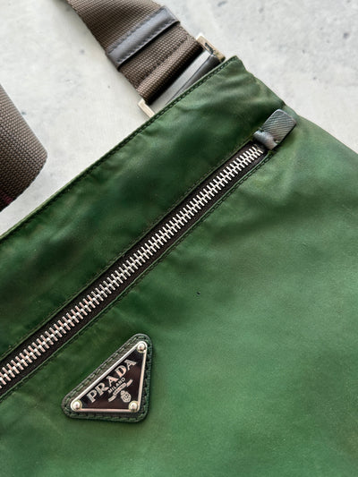Prada Tessuto Nylon Crossbody / Shoulder Bag (One Size)