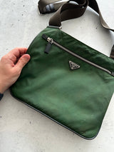 Prada Tessuto Nylon Crossbody / Shoulder Bag (One Size)