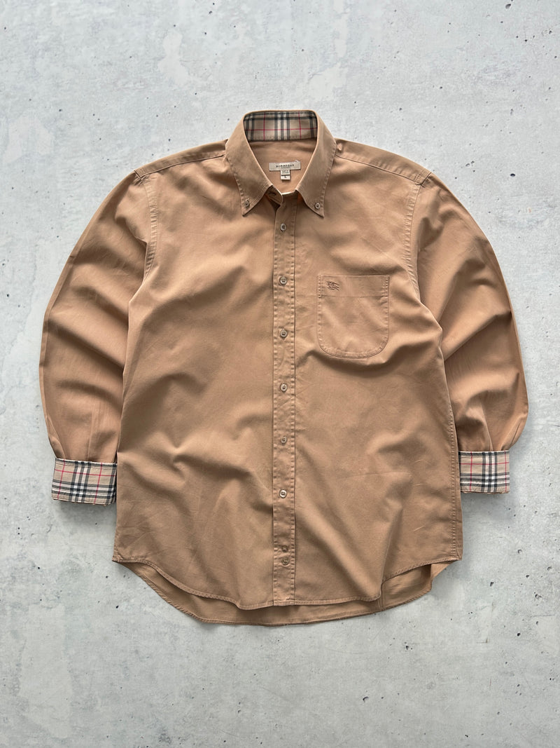 Burberry Nova Check Long Sleeve Shirt (L)