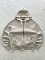 Ralph Lauren Heavyweight Zip Up Hoodie (XL)