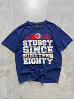 Vintage Stussy script t shirt (L)