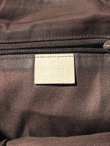 Vintage Gucci canvas / leather monogram tote bag (One size)