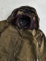 Barbour Acorn Wax zip up jacket (Women's UK 8)