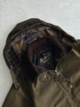 Barbour Acorn Wax zip up jacket (Women's UK 8)