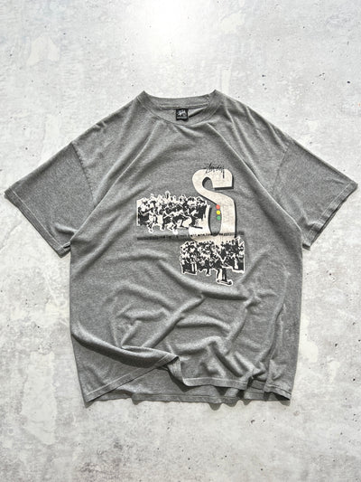 90's Stussy traffic light t shirt (XL)