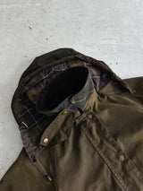 Barbour Acorn Wax zip up jacket (Women's UK 8)