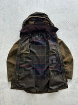 Barbour Acorn Wax zip up jacket (Women's UK 8)