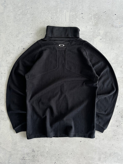 00's Oakley roll / turtle neck skull Jumper (M)