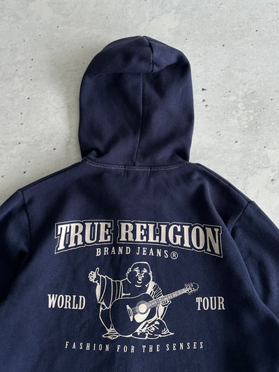 True Religion Buddha Zip Up Hoodie (S)