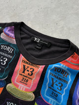 Y-3 Yohji Yamamoto Graphic Can T Shirt (L)