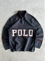Ralph Lauren Polo Overdyed Heavyweight Rugby Shirt (M)