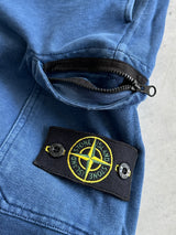SS/16 Stone Island Garment dyed Bermuda cargo Sweat Shorts(XXL)