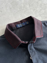 Ralph Lauren Polo Overdyed Heavyweight Rugby Shirt (M)
