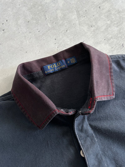 Ralph Lauren Polo Overdyed Heavyweight Rugby Shirt (M)
