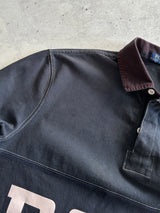 Ralph Lauren Polo Overdyed Heavyweight Rugby Shirt (M)