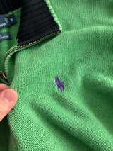 Ralph Lauren 1/4 Zip Knit Pullover Jumper (S)