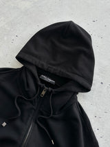Dolce & Gabbana metal emblem Crown Zip Up Hoodie (XL)